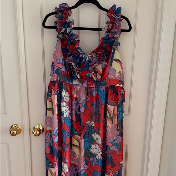 Tuckernuck Climbing Cosmos Priscilla Maxi Dress - Picture 2 of 8